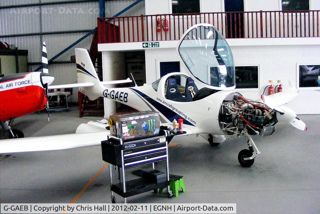 G-GAEB, 2010 Aquila A210 (AT01) C/N AT01-215, Stamp Aviation