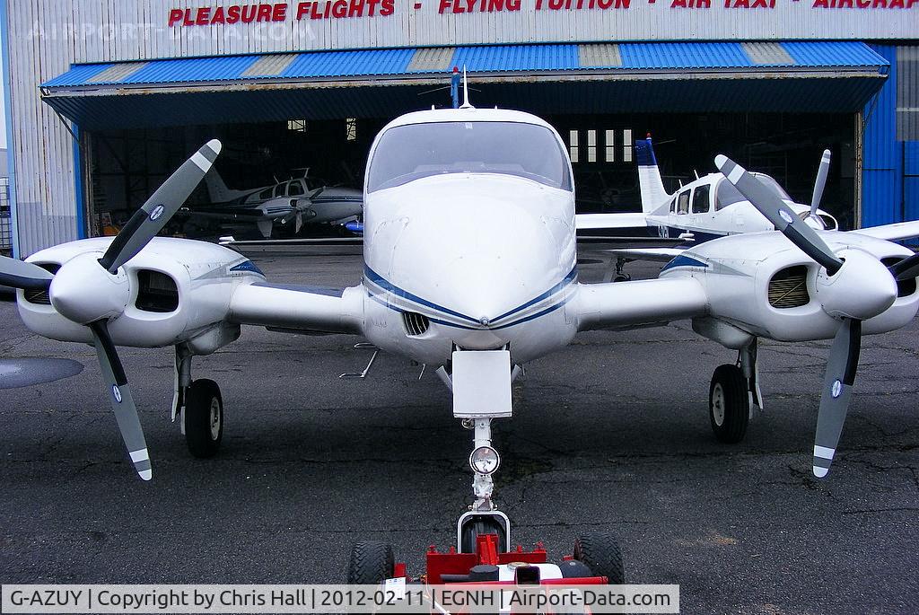 G-AZUY, 1966 Cessna 310L C/N 310L-0012, Blackpool resident