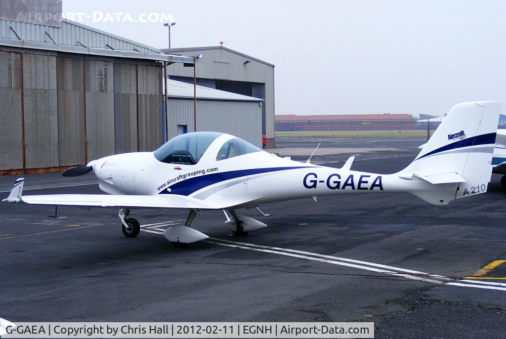 G-GAEA, 2010 Aquila A210 (AT01) C/N AT01-214, Stamp Aviation