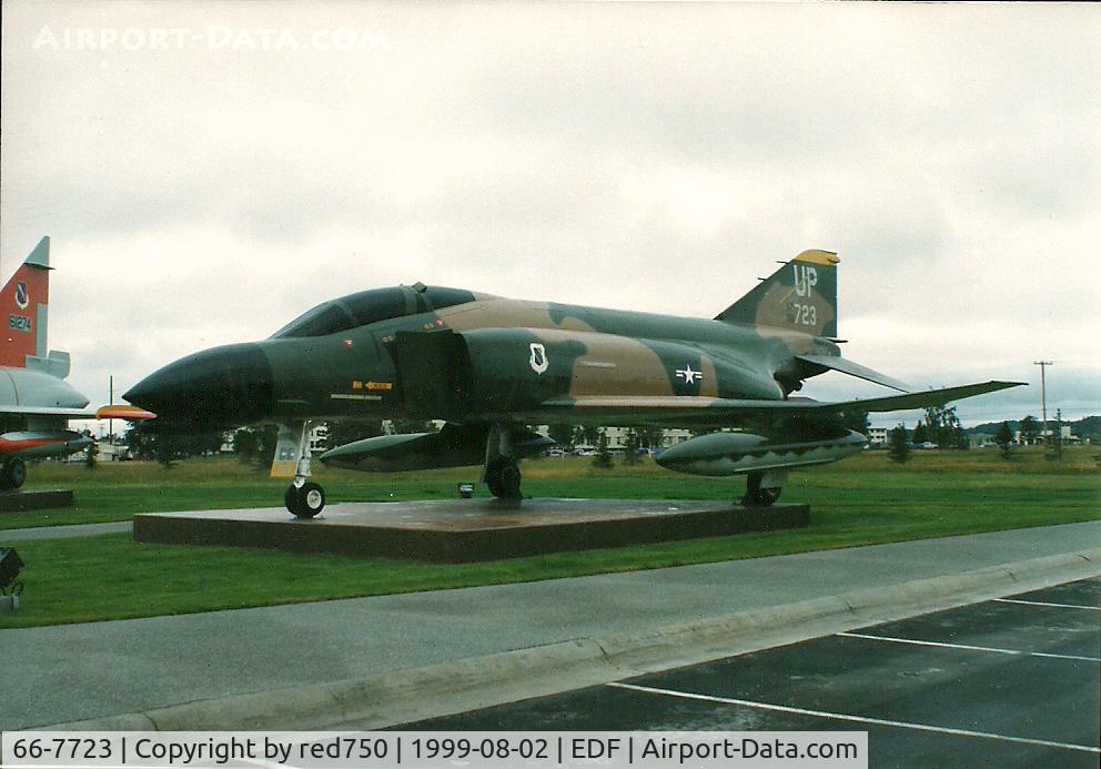66-7723, 1966 McDonnell F-4D-31-MC Phantom II C/N 2347, Photograph by Edwin van Opstal with permission. Scanned from a color print.