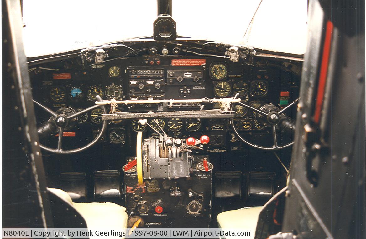 N8040L, 1945 Douglas C-47 C/N 45-972, Atlantic Warbirds Assoc. , Lawrence , MA , 1997