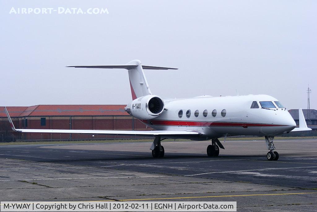 M-YWAY, 2002 Gulfstream Aerospace G-IV C/N 1486, Blue Sky Leasing