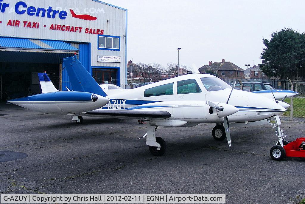 G-AZUY, 1966 Cessna 310L C/N 310L-0012, Blackpool resident