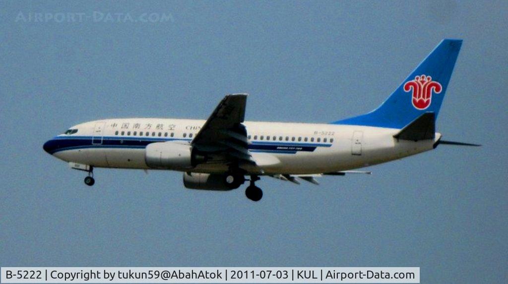 B-5222, 2006 Boeing 737-71B C/N 29367, China Southern Airlines