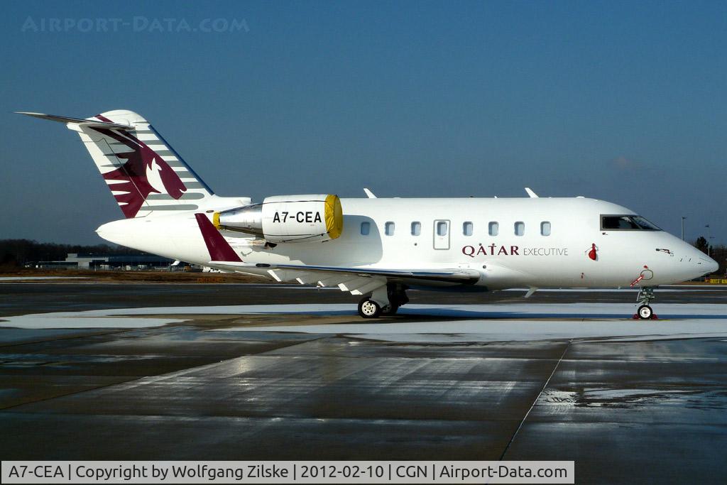 A7-CEA, Canadair Challenger 605 (CL-600-2B16) C/N 5783, visitor