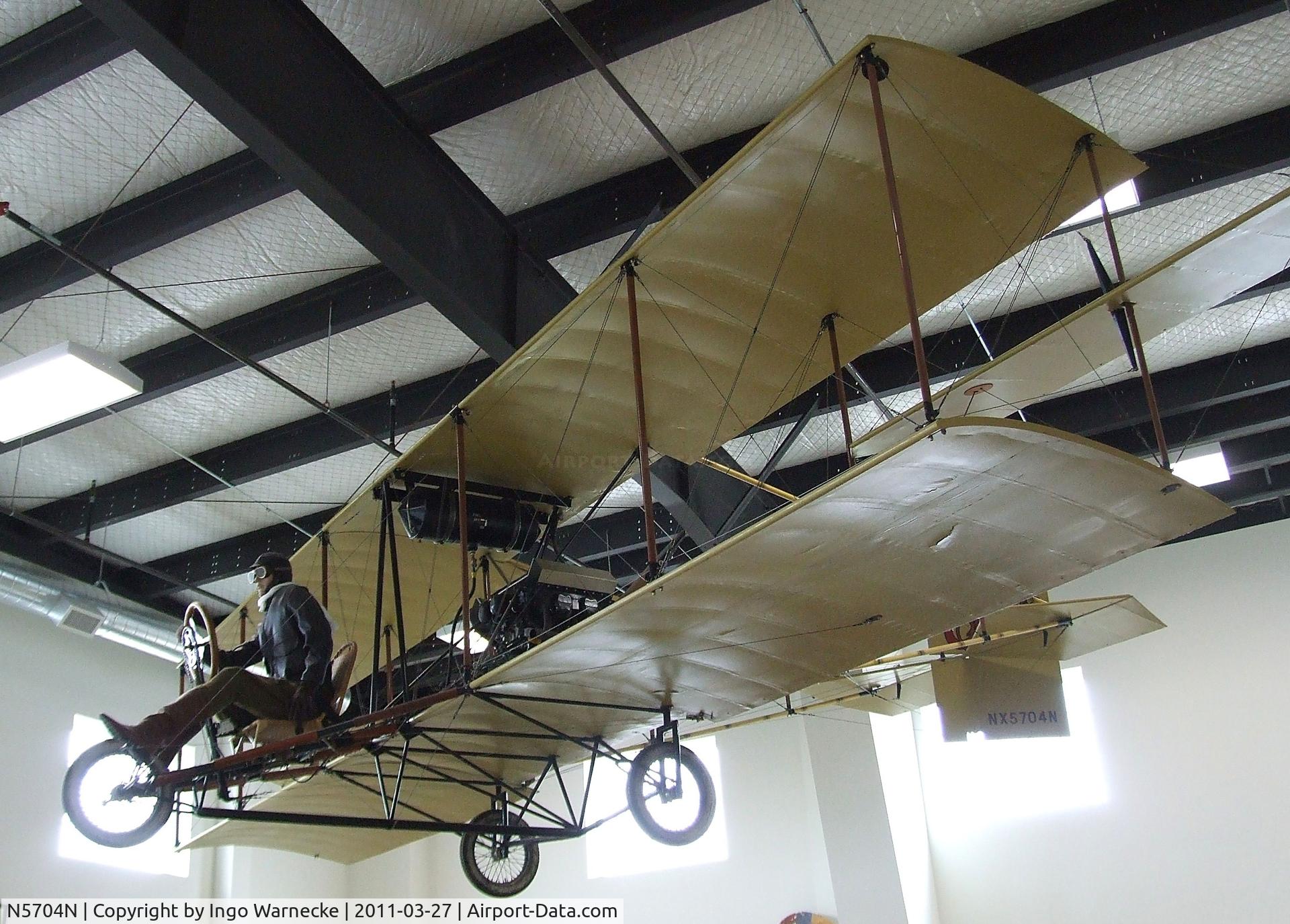 N5704N, 1947 Bullock-Curtiss 1912 C/N 1, Bullock-Curtiss 1912 at the Western Antique Aeroplane and Automobile Museum, Hood River OR