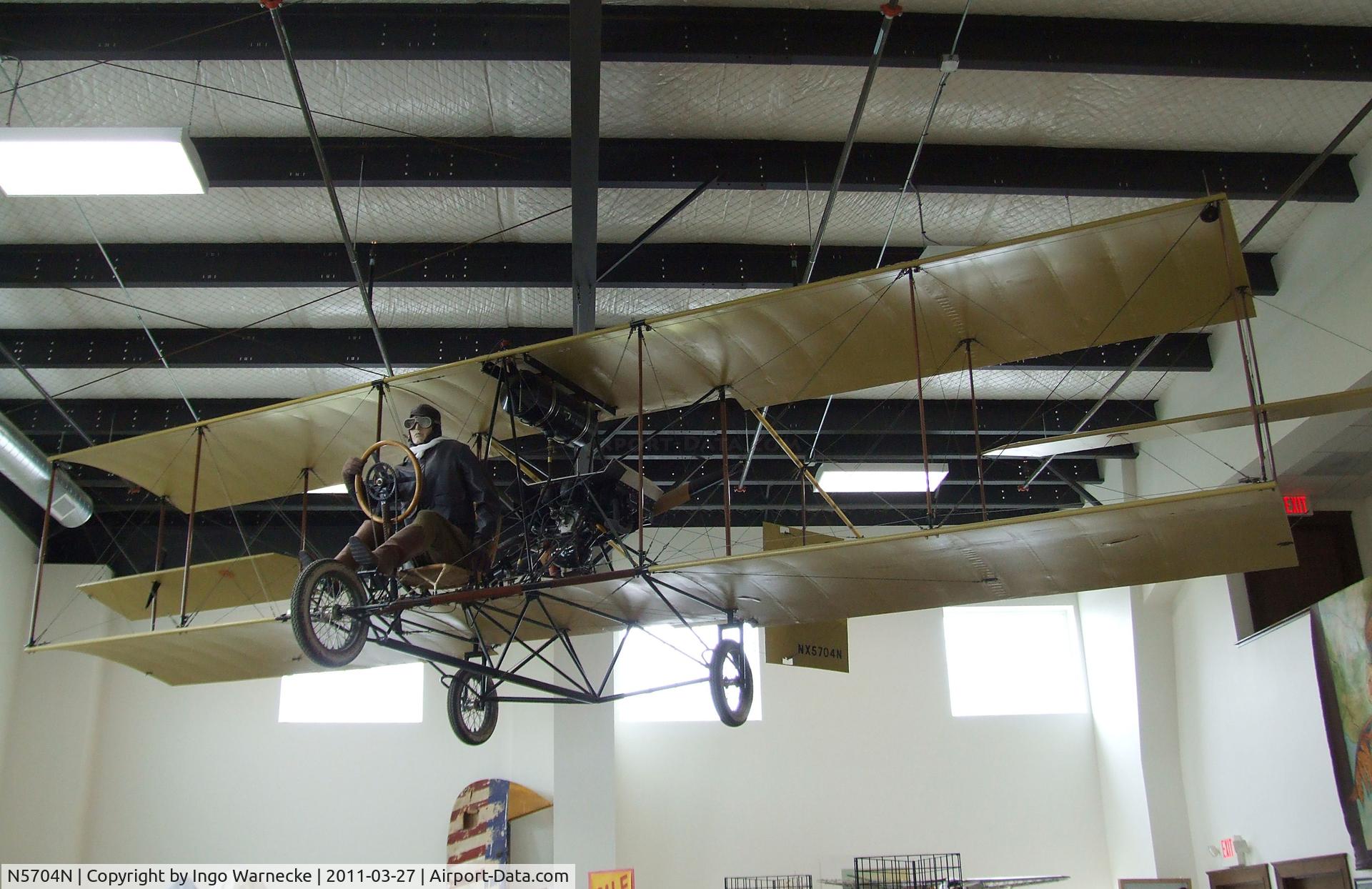 N5704N, 1947 Bullock-Curtiss 1912 C/N 1, Bullock-Curtiss 1912 at the Western Antique Aeroplane and Automobile Museum, Hood River OR