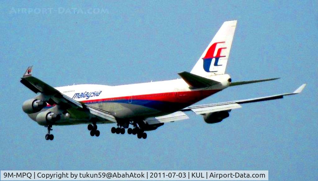 9M-MPQ, 2002 Boeing 747-4H6 C/N 29901, Malaysia Airlines