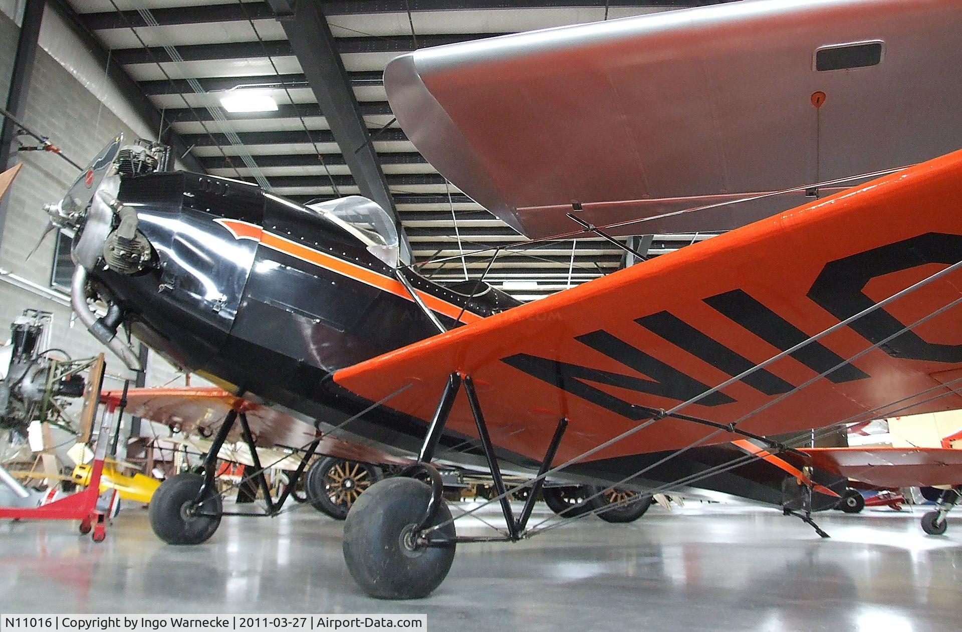 N11016, 1931 Spartan C2-60 C/N J-3, Spartan C2-60 at the Western Antique Aeroplane and Automobile Museum, Hood River OR