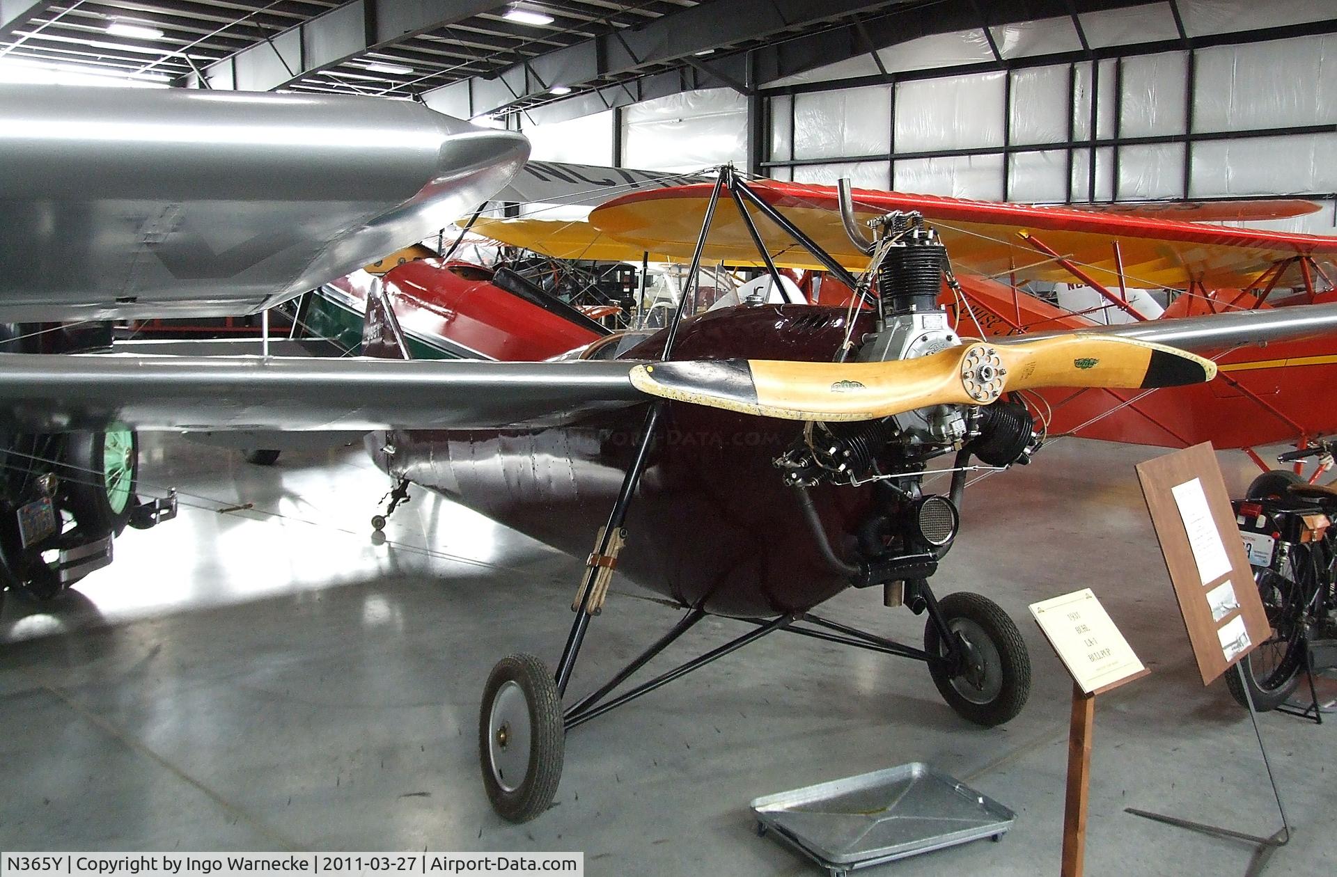 N365Y, 1931 Buhl LA-1 C/N 154, Buhl LA-1 Bull Pup at the Western Antique Aeroplane and Automobile Museum, Hood River OR