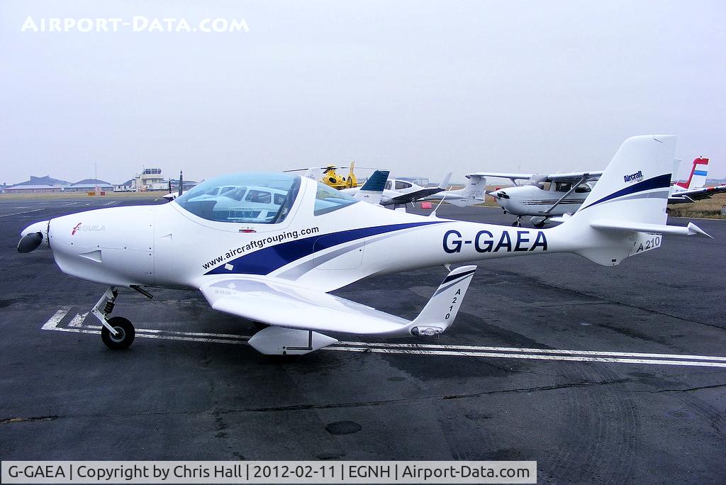 G-GAEA, 2010 Aquila A210 (AT01) C/N AT01-214, Stamp Aviation