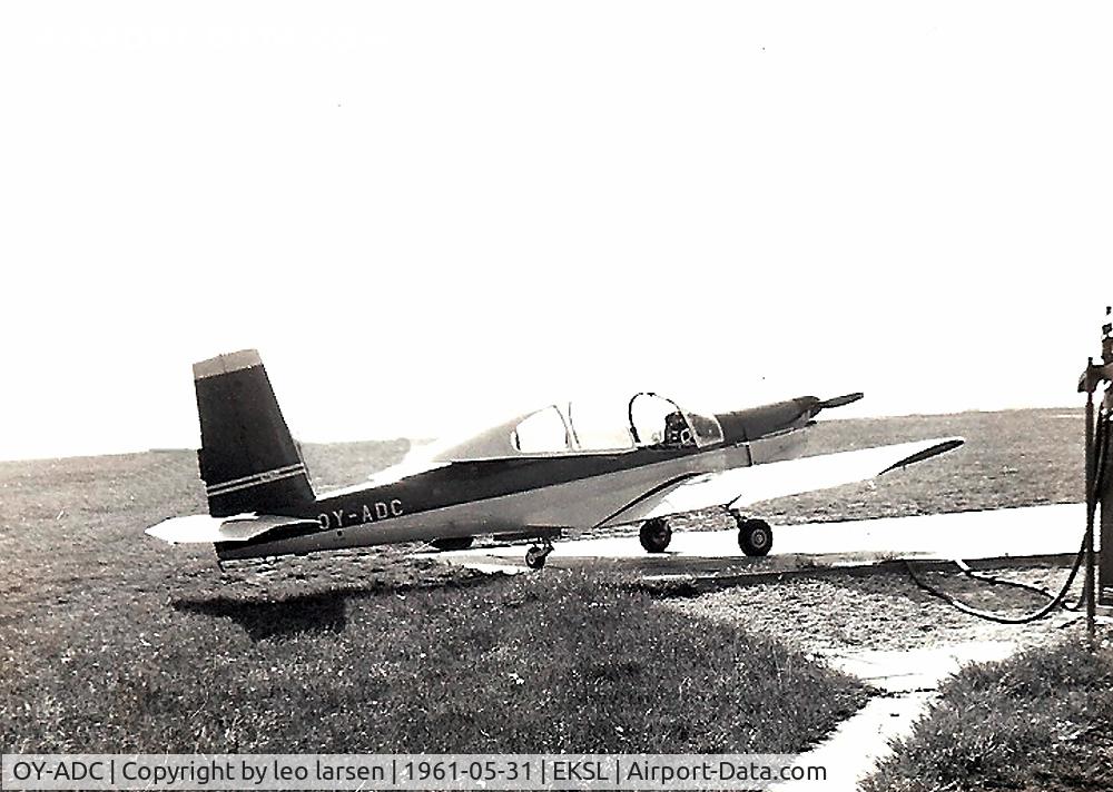 OY-ADC, 1957 Orlican L-40 Meta Sokol C/N 150615, Skovlunde EKSL Denmark 31.5.61
