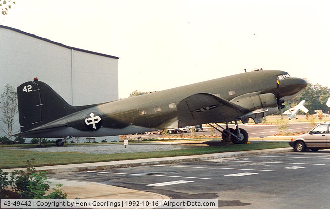 43-49442, 1943 Douglas C-47J Skytrain C/N 26703, Museum of Aviation Warner Robins , Macon , GA