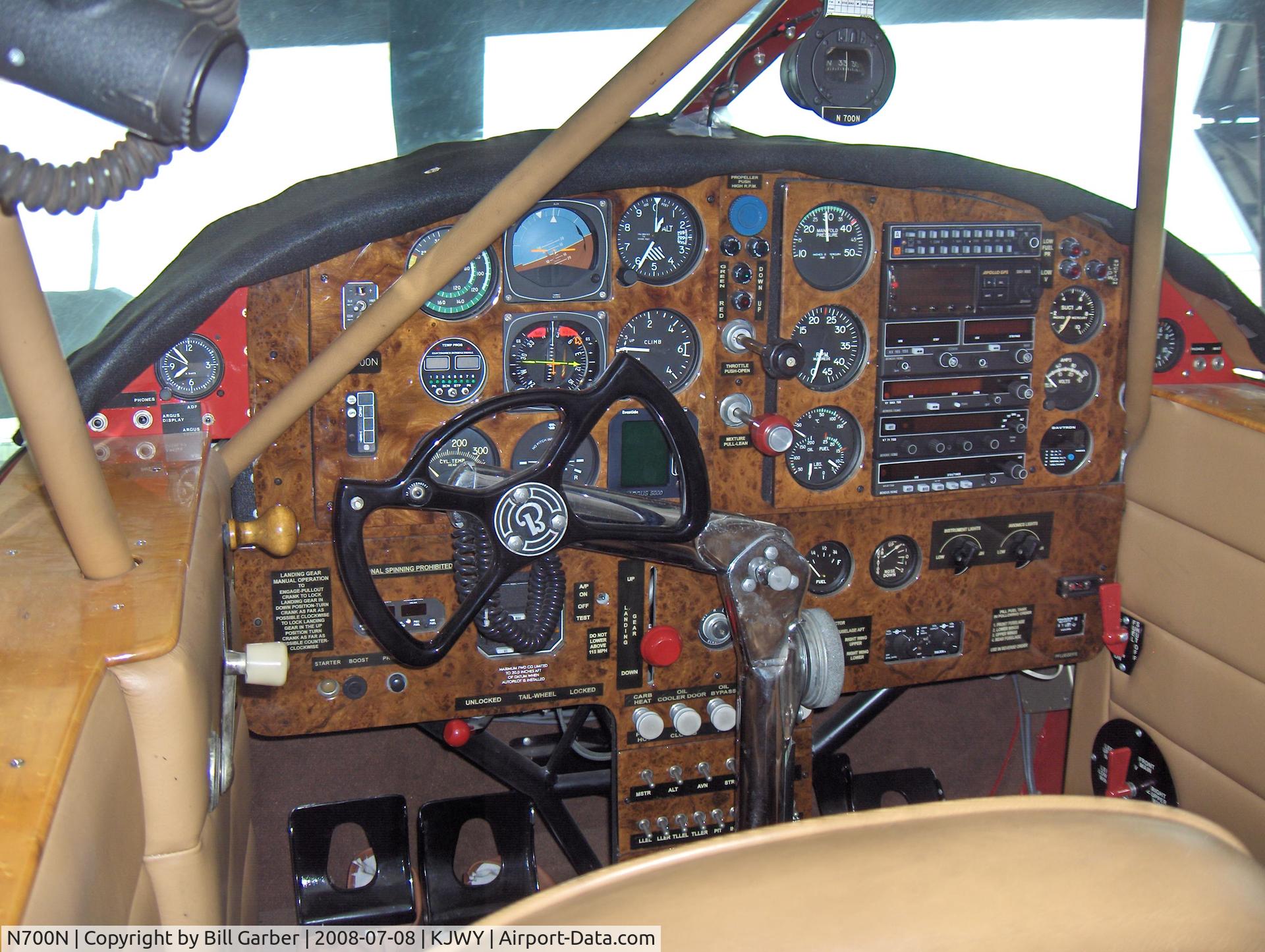 N700N, 1949 Beech G17S C/N B-19, Interior of N700N