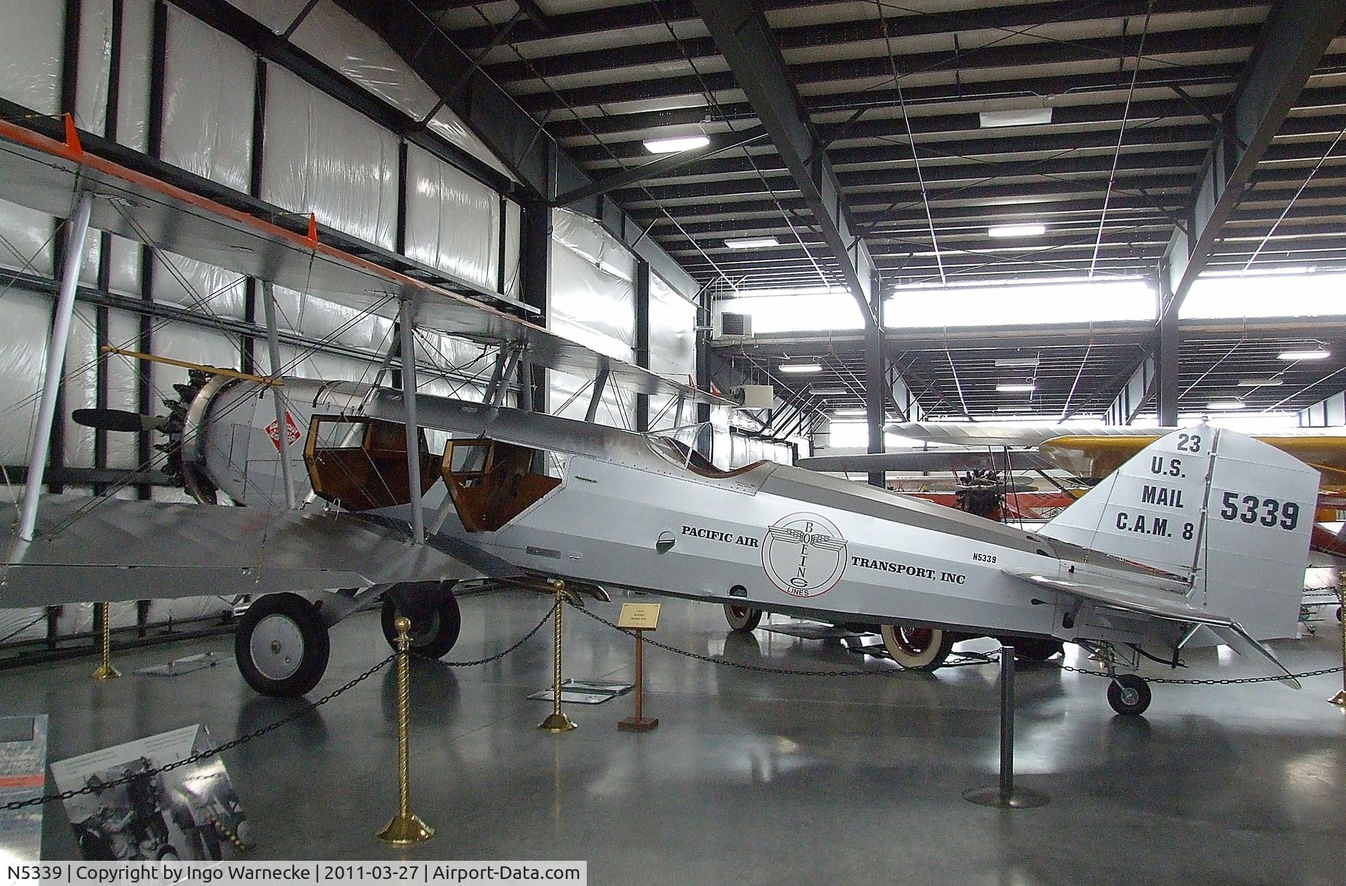 N5339, 1928 Boeing 40C C/N 1043, Boeing 40-C at the Western Antique Aeroplane and Automobile Museum, Hood River OR