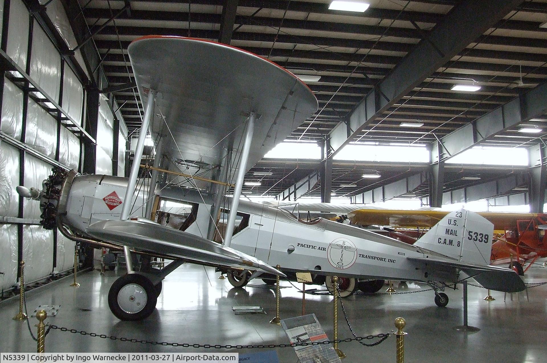 N5339, 1928 Boeing 40C C/N 1043, Boeing 40-C at the Western Antique Aeroplane and Automobile Museum, Hood River OR
