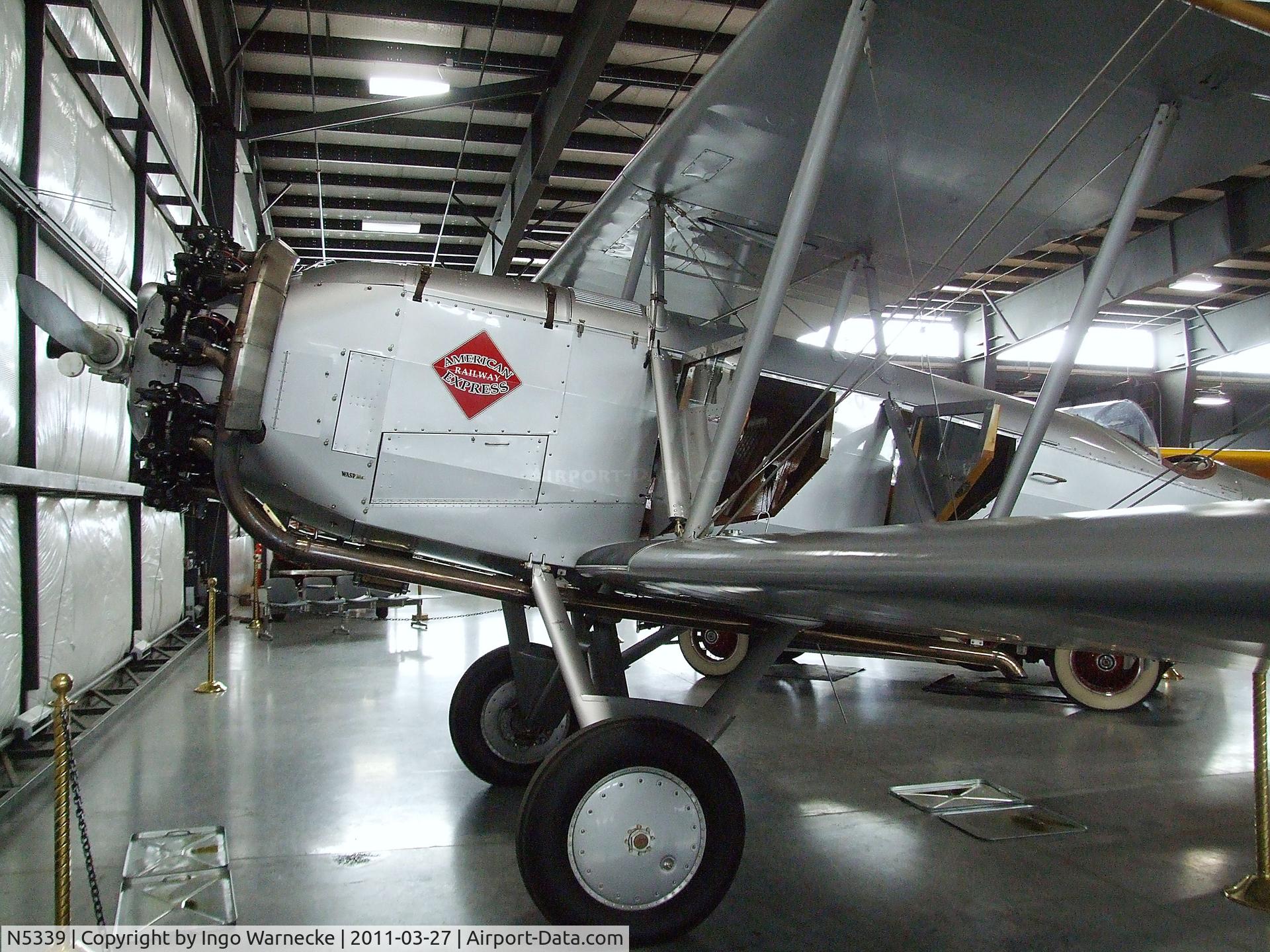 N5339, 1928 Boeing 40C C/N 1043, Boeing 40-C at the Western Antique Aeroplane and Automobile Museum, Hood River OR