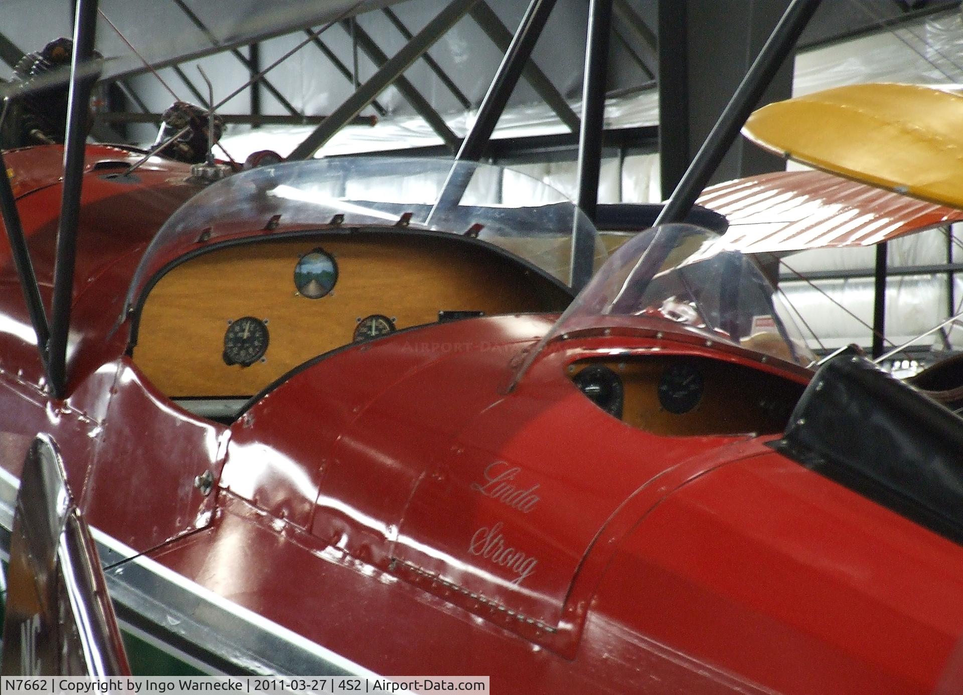 N7662, Waco GXE C/N 1657, Waco CSO at the Western Antique Aeroplane and Automobile Museum, Hood River OR