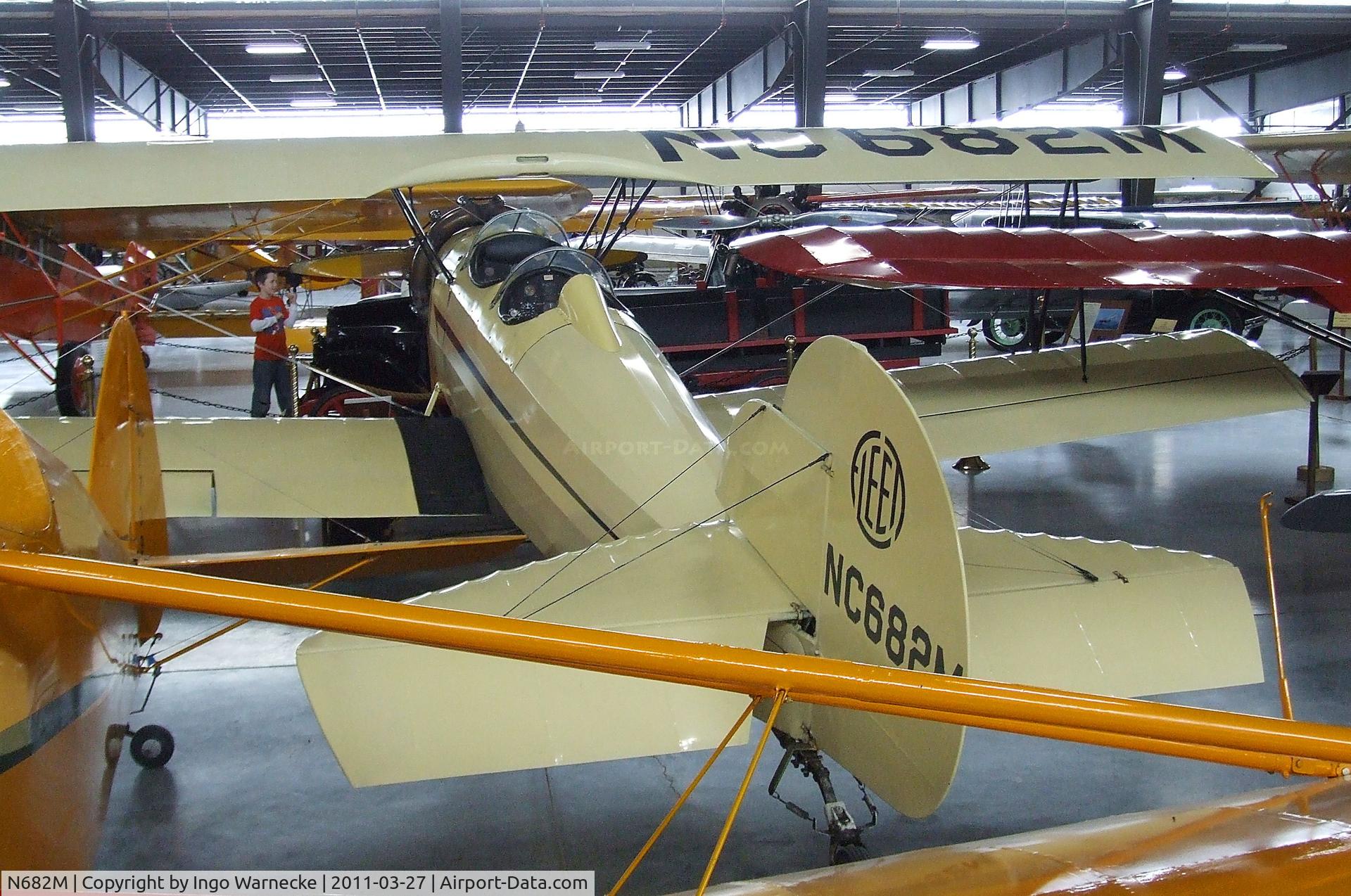 N682M, 1930 Fleet Model 7 C/N 230, Fleet 7 at the Western Antique Aeroplane and Automobile Museum, Hood River OR