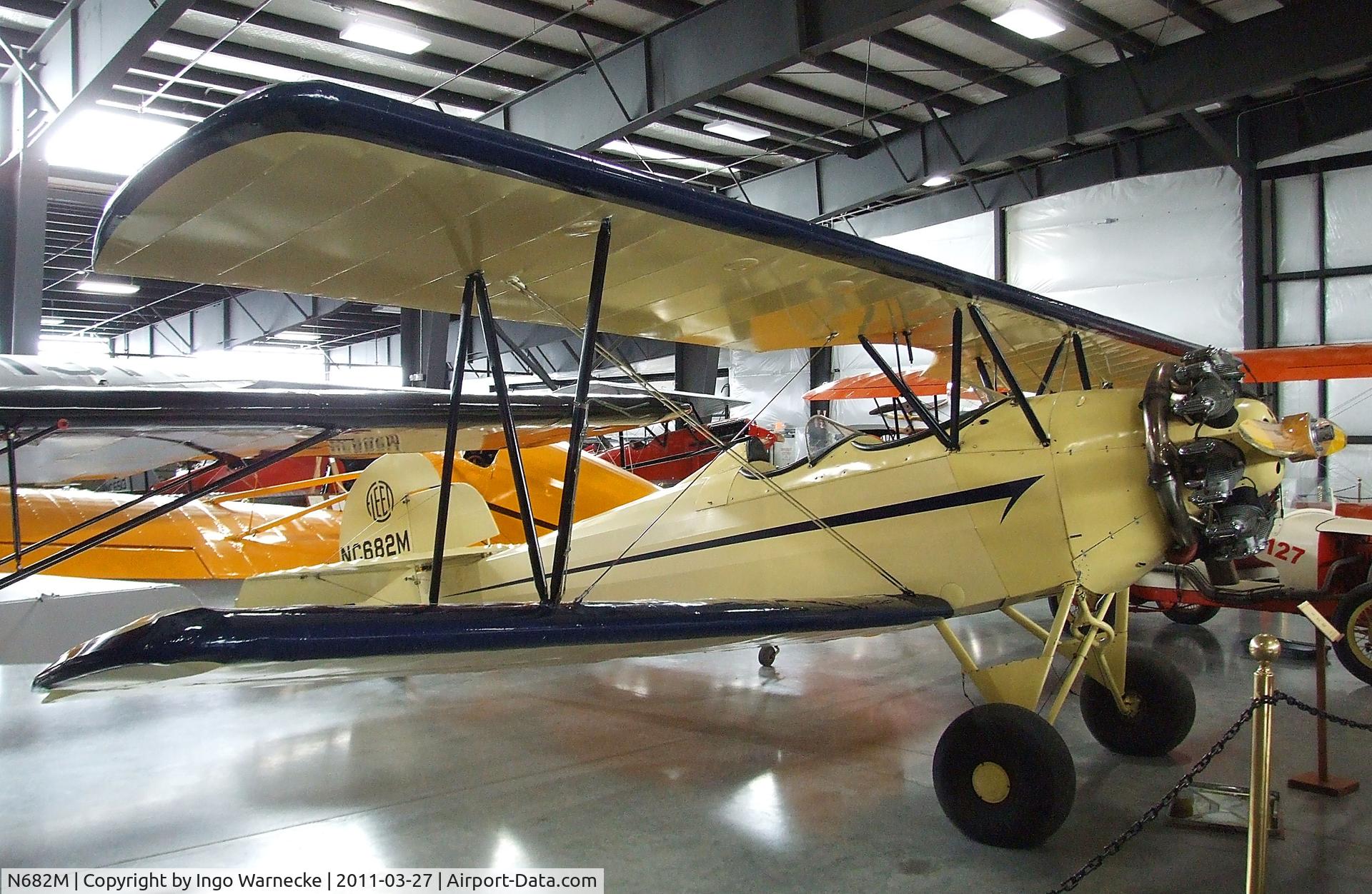 N682M, 1930 Fleet Model 7 C/N 230, Fleet 7 at the Western Antique Aeroplane and Automobile Museum, Hood River OR