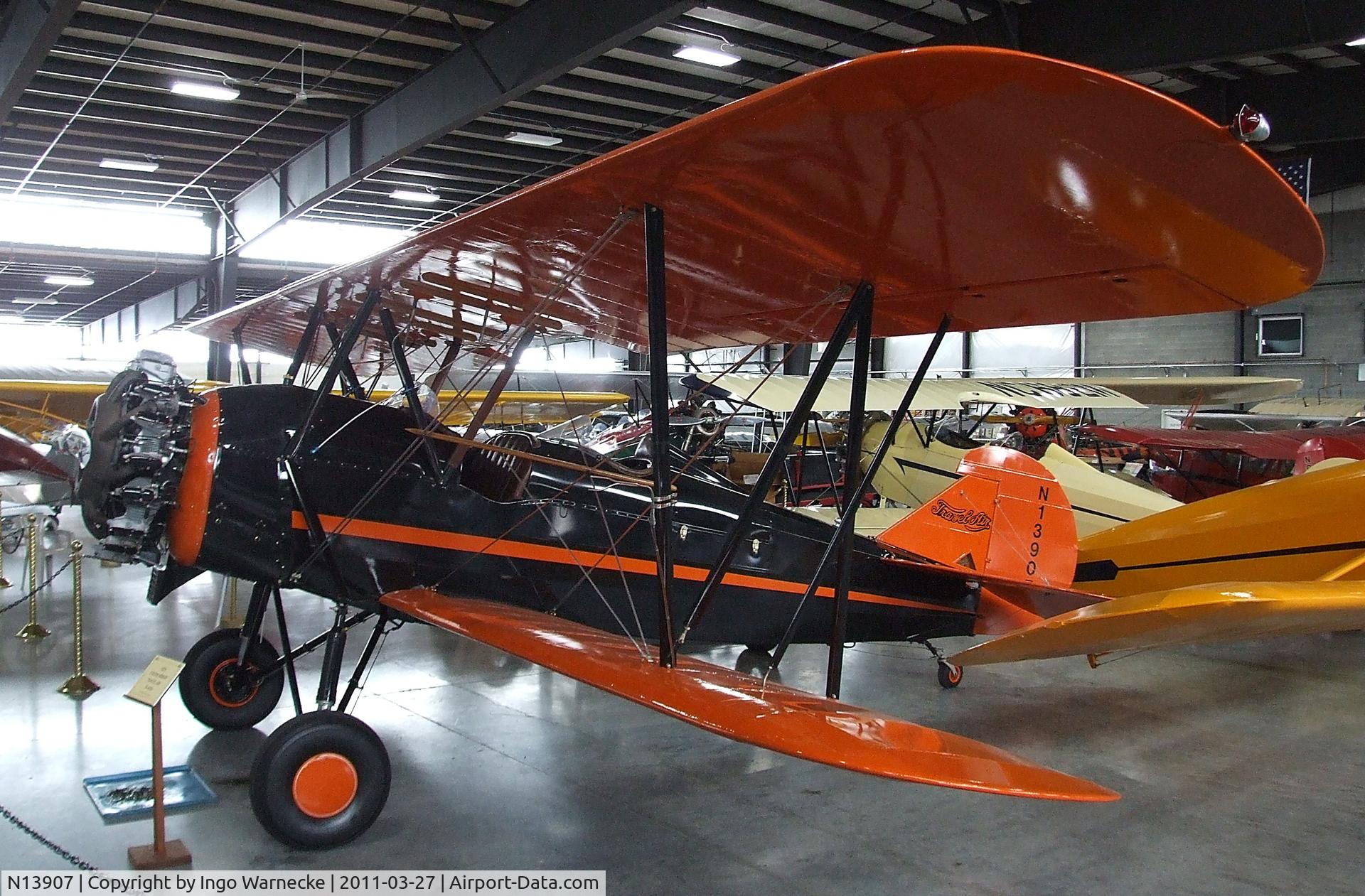 N13907, 1929 Curtiss-Wright Travel Air B-4000 C/N 1326, Travel Air B-4000 at the Western Antique Aeroplane and Automobile Museum, Hood River OR