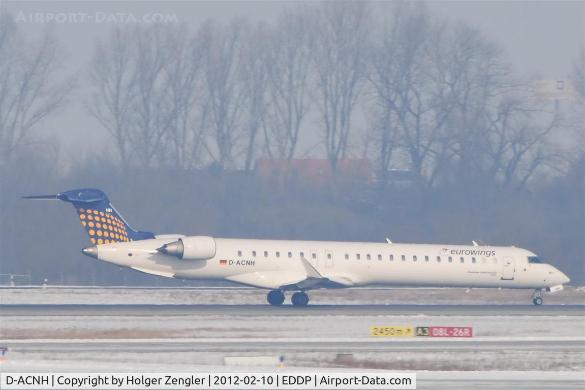 D-ACNH, 2009 Bombardier CRJ-900 NG (CL-600-2D24) C/N 15247, Take off on rwy 08L.