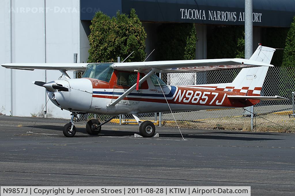 N9857J, 1976 Cessna A150M Aerobat C/N A1500666, Cessna