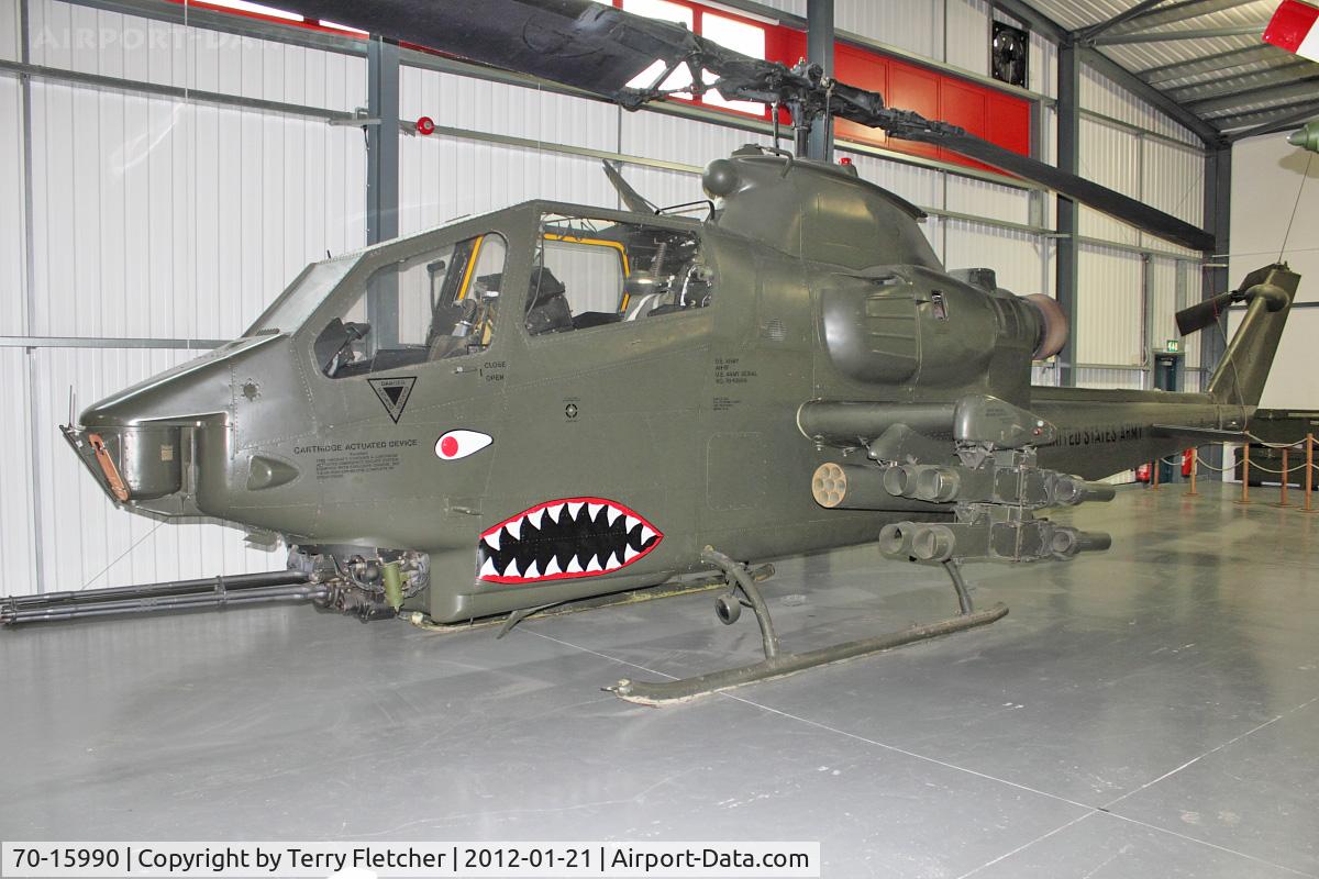 70-15990, 1970 Bell AH-1F Cobra C/N 20934, 1970 Bell AH-1F Cobra, c/n: 20934 at Army Flying Museum at Middle Wallop