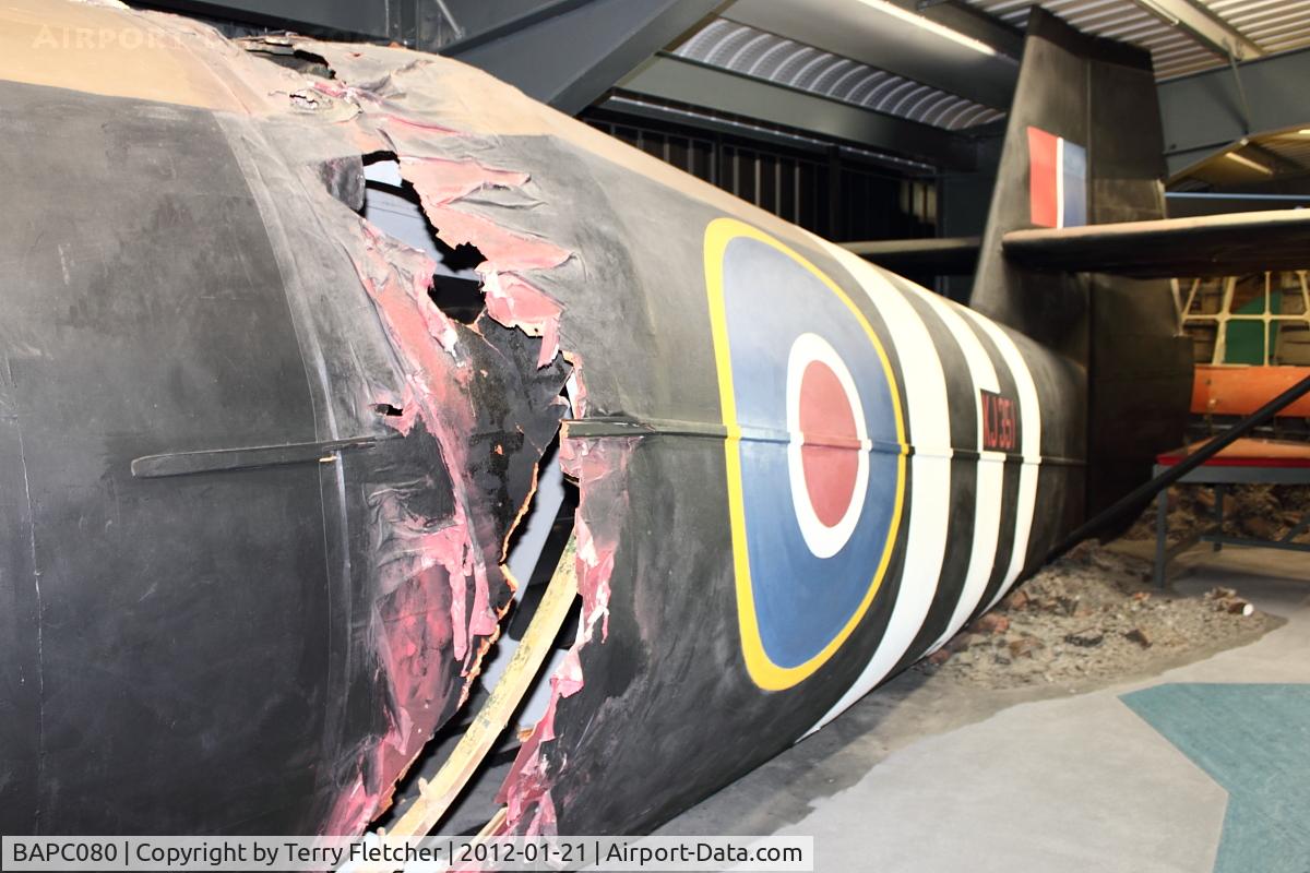 BAPC080, Airspeed AS.58 Horsa II C/N BAPC.080, BAPC080 (KJ351), Airspeed AS.58 Horsa II, c/n: BAPC.080 at Army Flying Museum at Middle Wallop