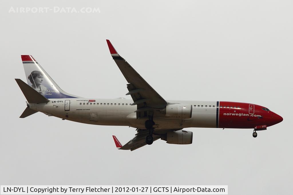 LN-DYL, 2011 Boeing 737-8JP C/N 40867, Norwegian Shuttle 2011 Boeing 737-8JP(WL), c/n: 40867