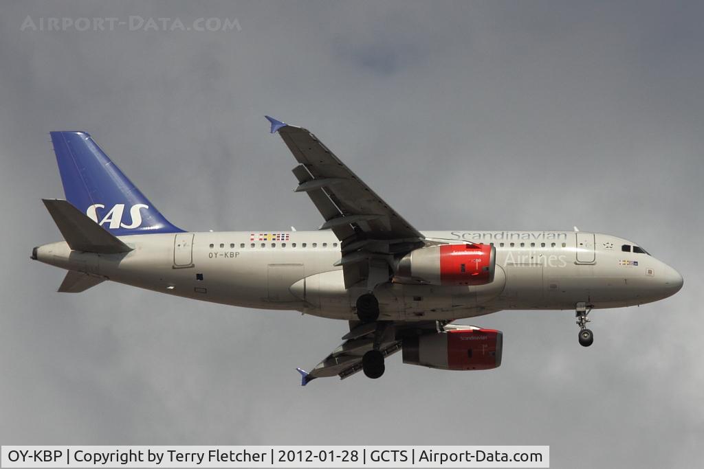 OY-KBP, 2006 Airbus A319-132 C/N 2888, SAS A319 at Tenerife South