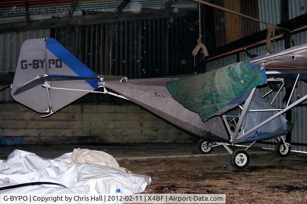 G-BYPO, 1999 Raj Hamsa X-Air 582(1) C/N BMAA/HB/111, At Brook Farm airstrip, Pilling