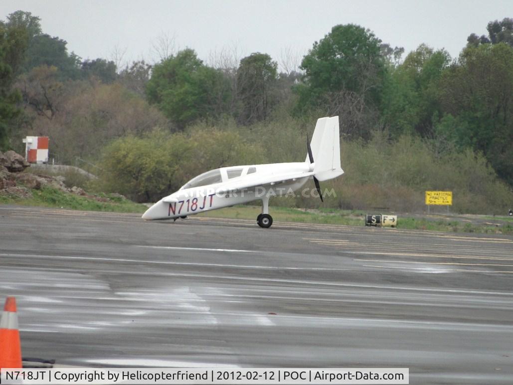 N718JT, 2005 Co-Z Cozy Mark III C/N BUNCH 1, Parked north of Norm's Cafe