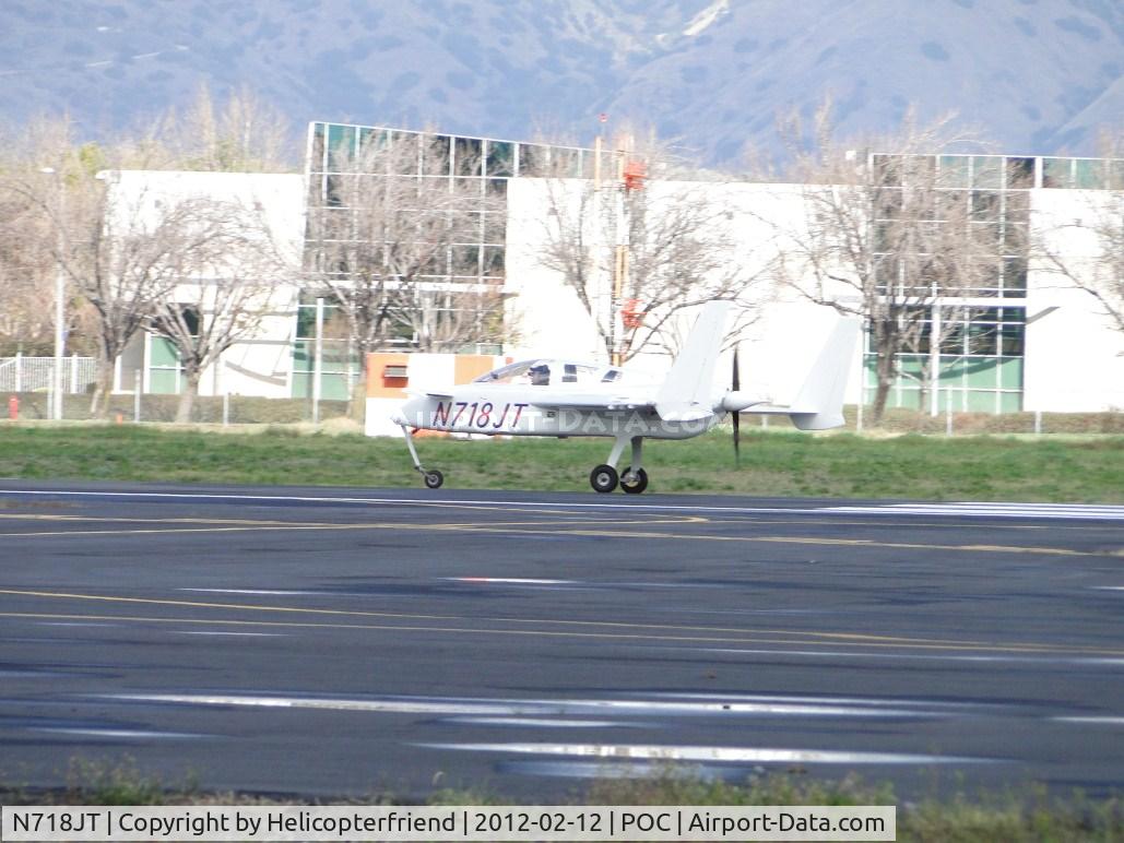 N718JT, 2005 Co-Z Cozy Mark III C/N BUNCH 1, Gaining speed for lift off