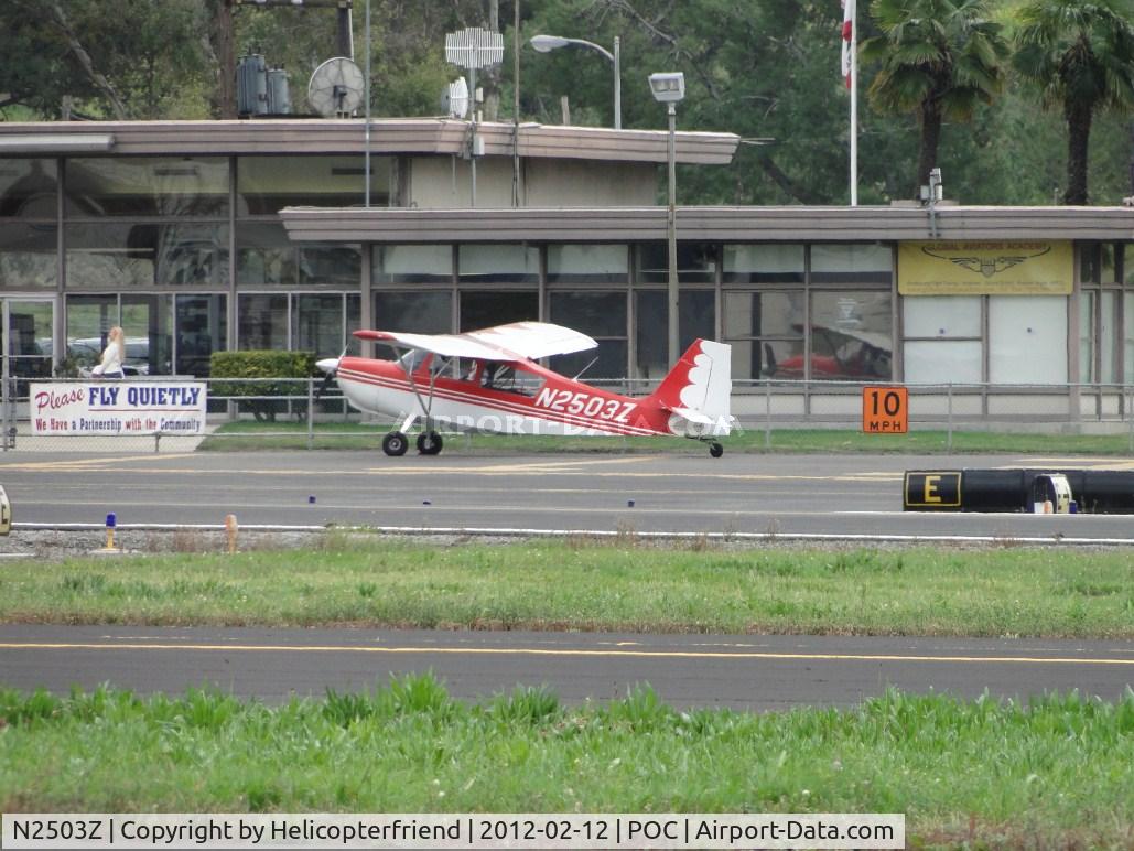 N2503Z, 1977 Bellanca 7KCAB Citabria C/N 613-77, Parked north of Norm's Cafe