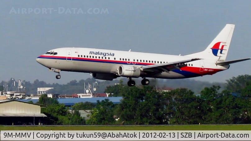 9M-MMV, 1993 Boeing 737-4H6 C/N 26449, Malaysia Airlines