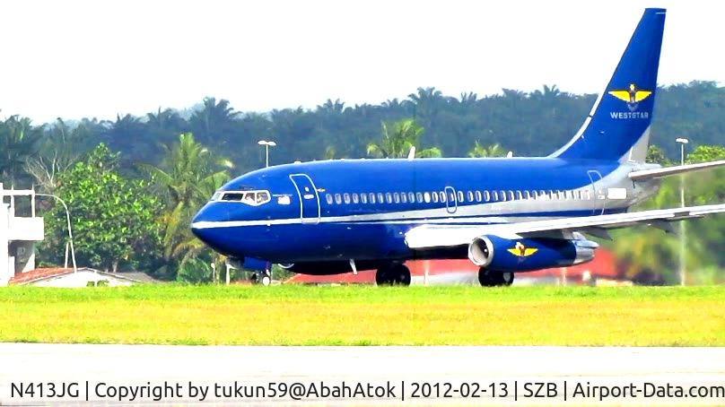 N413JG, 1984 Boeing 737-2Q8 C/N 23148, Weststar