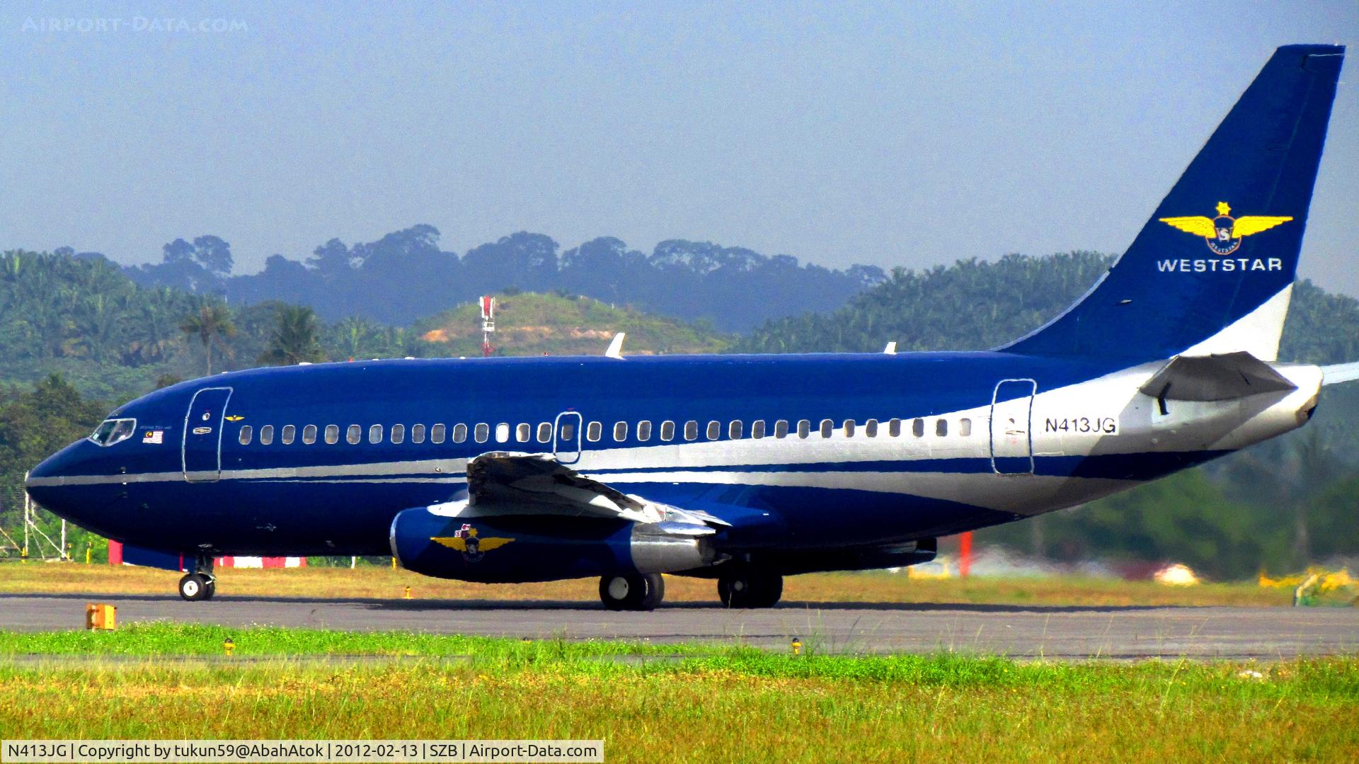 N413JG, 1984 Boeing 737-2Q8 C/N 23148, Weststar