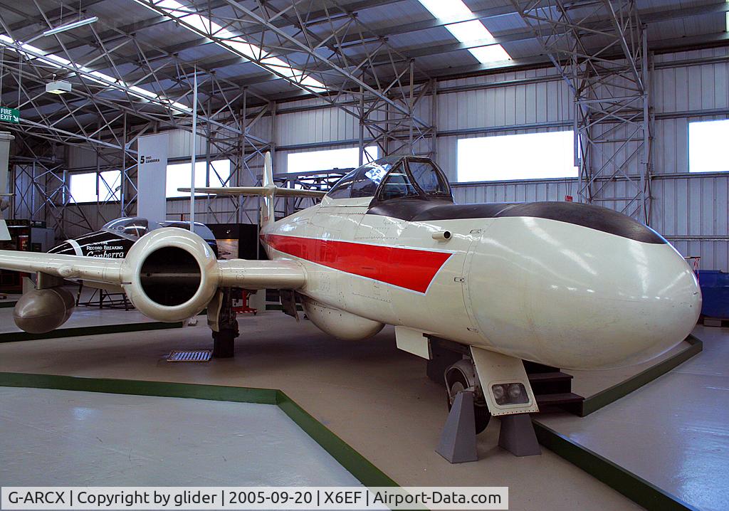 G-ARCX, Gloster Meteor NF.14 C/N AW2163, Fondly known as Steradent I believe and, I can understand why!!!