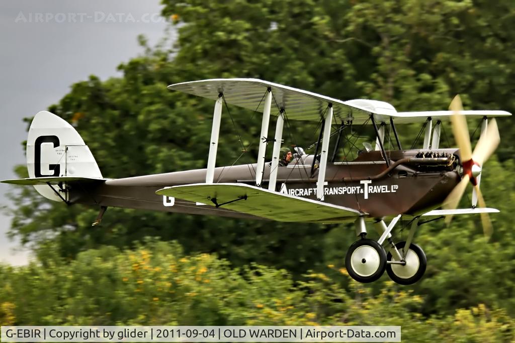 G-EBIR, 1924 De Havilland DH.51Moth C/N 102, Low level pass!