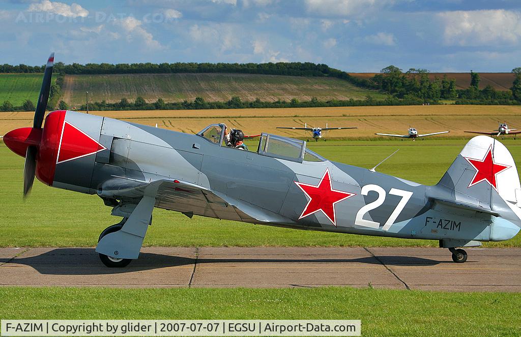 F-AZIM, Yakovlev Yak-3UTI-PW C/N 9/04623, Another great performer on the day!