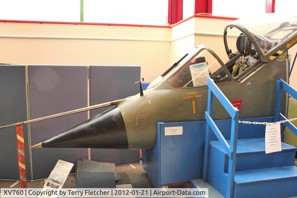 XV760, 1969 Hawker Siddeley Harrier GR.3 C/N 712023, 1969 Hawker Siddeley Harrier GR.3, c/n: 712023 at Solent Sky Museum, Southampton