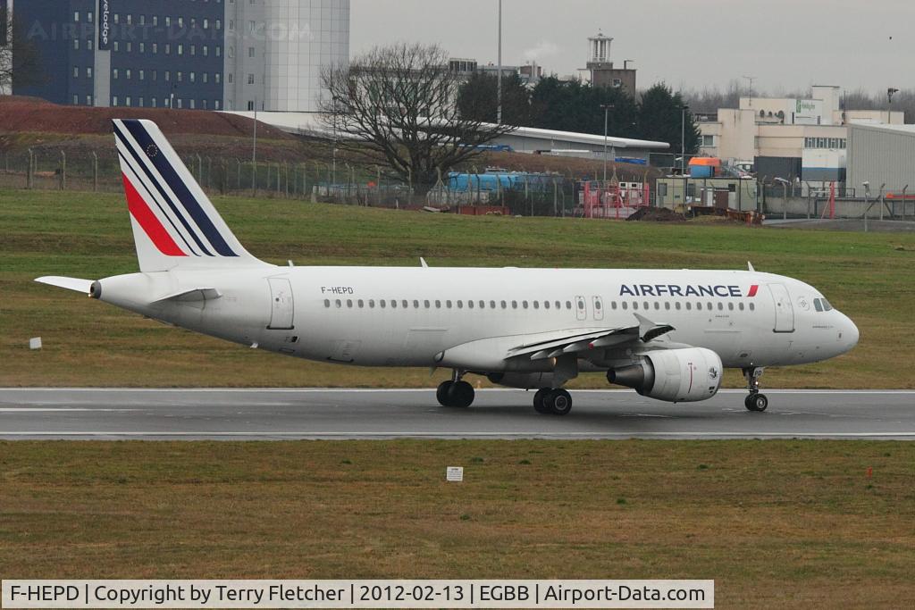 F-HEPD, 2010 Airbus A320-214 C/N 4295, Air France 2010 Airbus A320-214, c/n: 4295