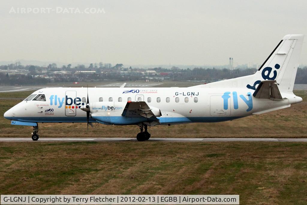 G-LGNJ, 1989 Saab 340B C/N 340B-173, Flybe / Loganair 1989 Saab SF340B, c/n: 340B-173