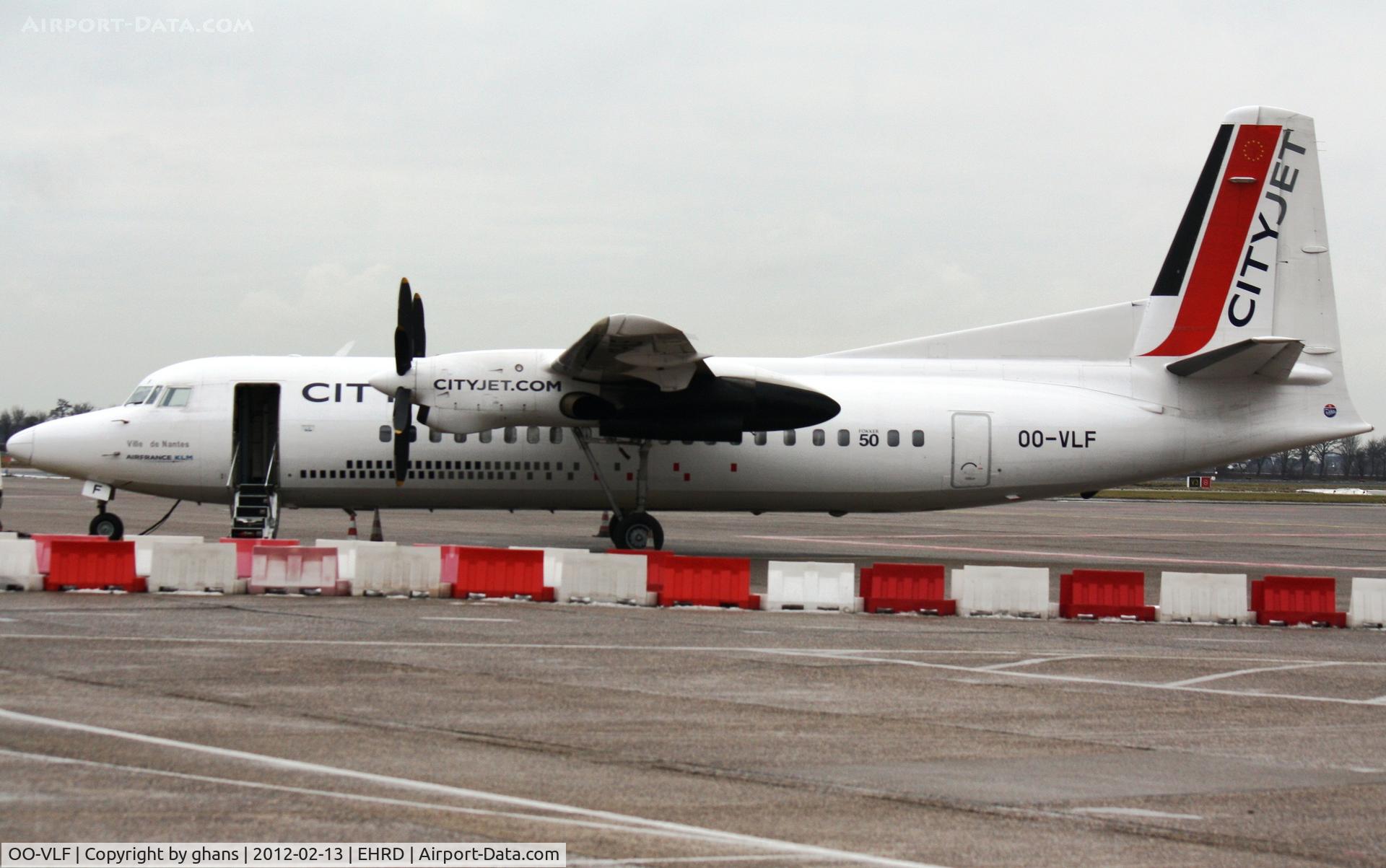 OO-VLF, 1991 Fokker 50 C/N 20208, Cityjet
