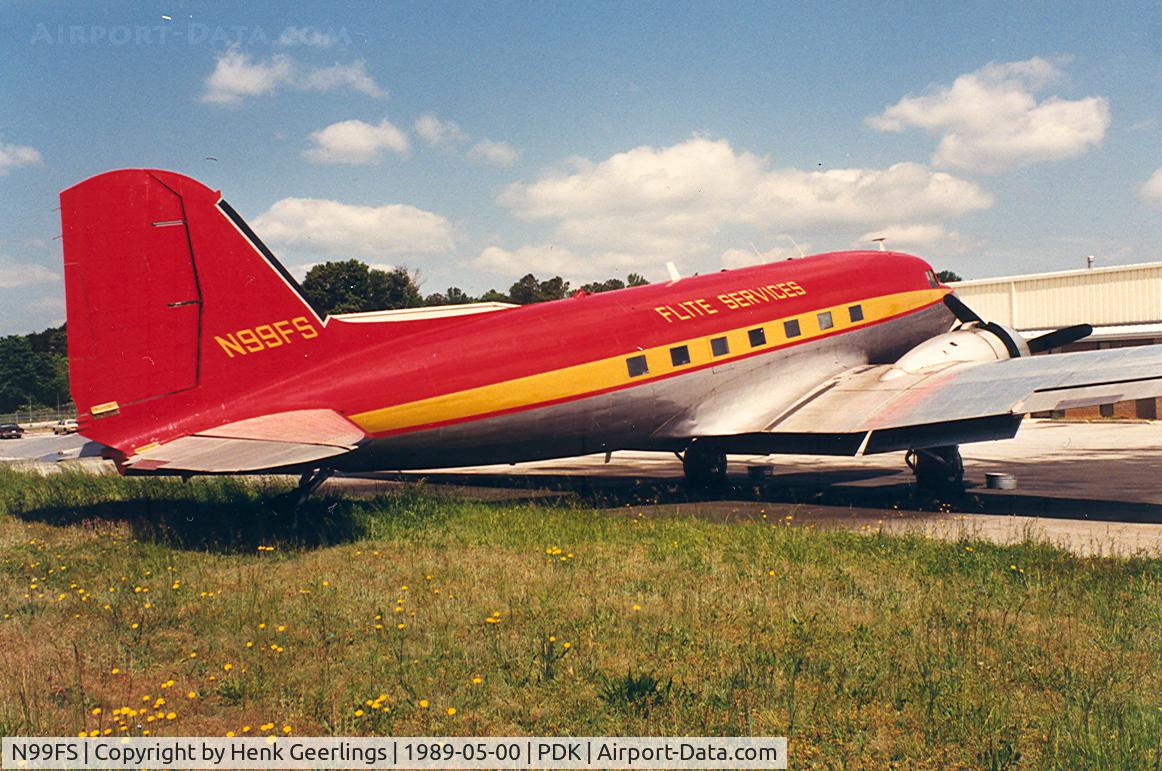 N99FS, Douglas DC-3 (C-47A) C/N 12425, Flite Services