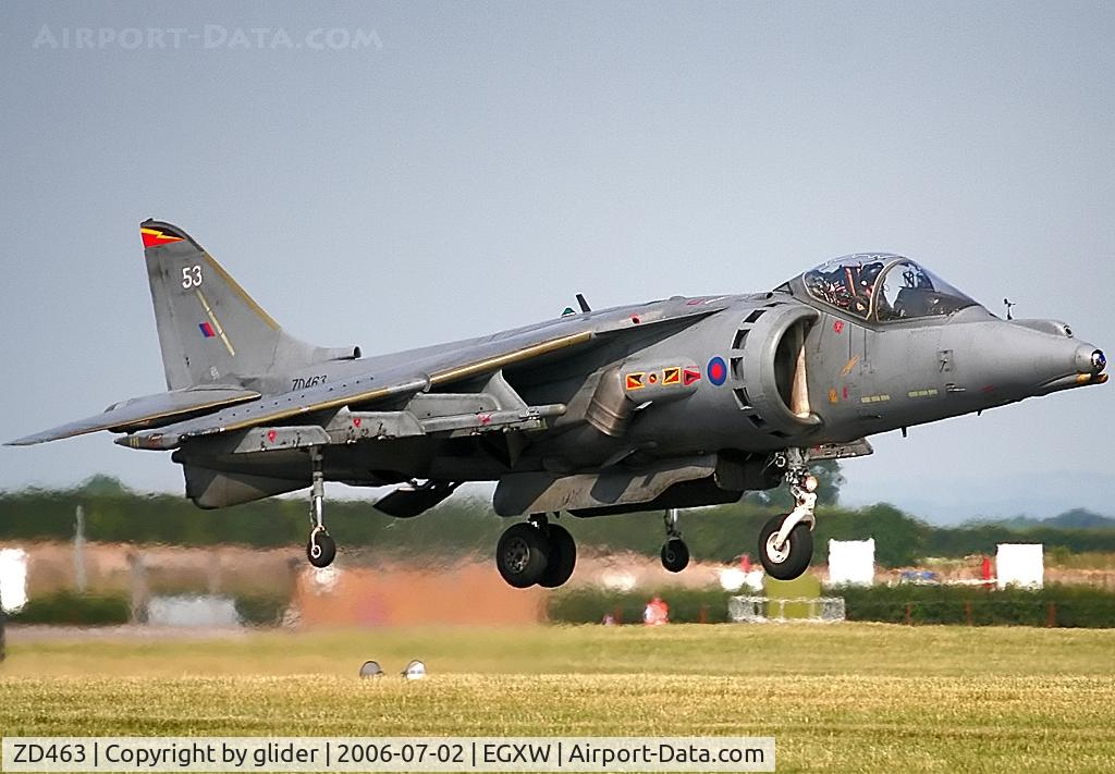 ZD463, British Aerospace Harrier GR.7 C/N P53, Sorely missed from the airshow world!