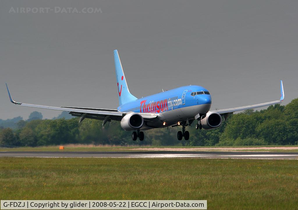G-FDZJ, 2007 Boeing 737-8K5 C/N 34690, These winglets make the 737 look pretty sophisticated!!!