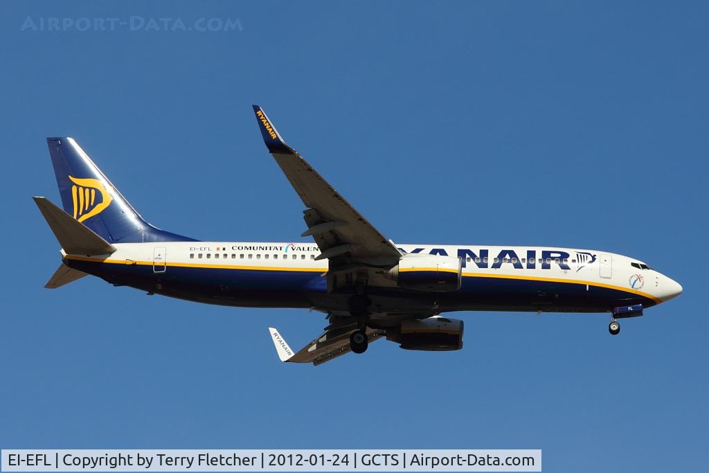 EI-EFL, 2009 Boeing 737-8AS C/N 37534, Ryanair 2009 Boeing 737-8AS/WL, c/n: 37534