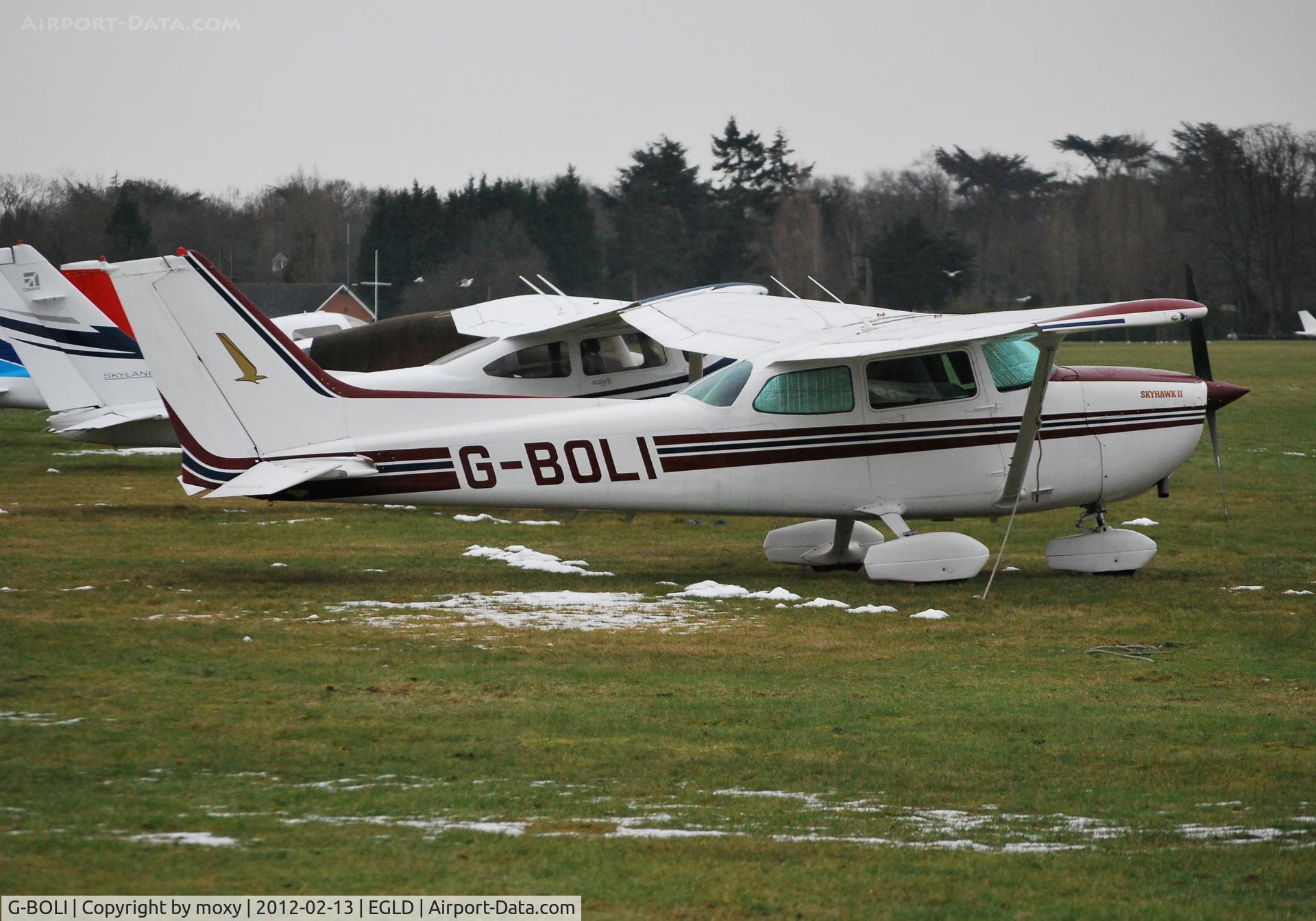 G-BOLI, 1981 Cessna 172P C/N 172-75484, Cessna 172P Skyhawk ll at Denham Ex N63794